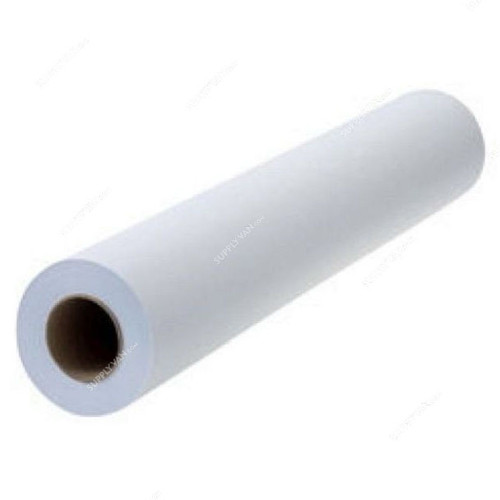 Metro Plotter Roll, A1, 80 GSM, 2 Inch Core, 60CM Width x 50 Yards Length, White