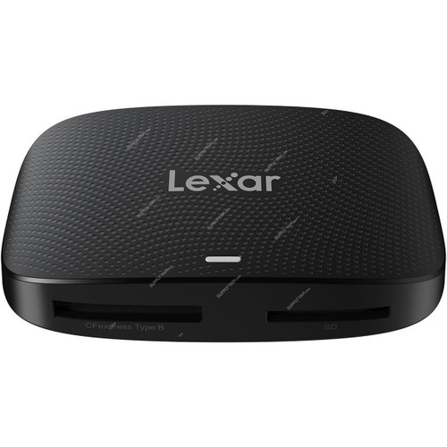 Lexar Professional USB 3.2 Gen 2 Card Reader, LRW520U-RNBNG, CFexpress, Type B/SD, 10 Gbps