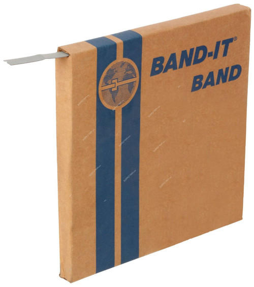 BAND-IT Band, C20599, Stainless Steel 201, 5/8 Inch