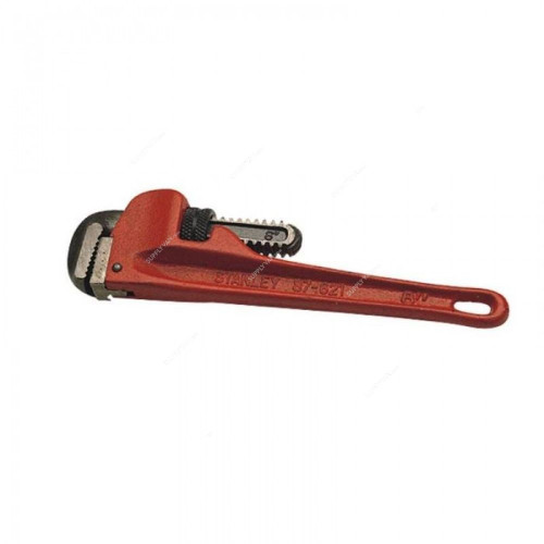 Stanley Heavy Duty Pipe Wrench, 87-621, Aluminium, 34MM Jaw Capacity, 8 Inch Length