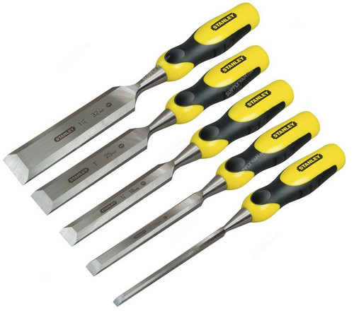 Stanley Dynagrip Chisel Set, 2-16-885, 5 Pcs/Set