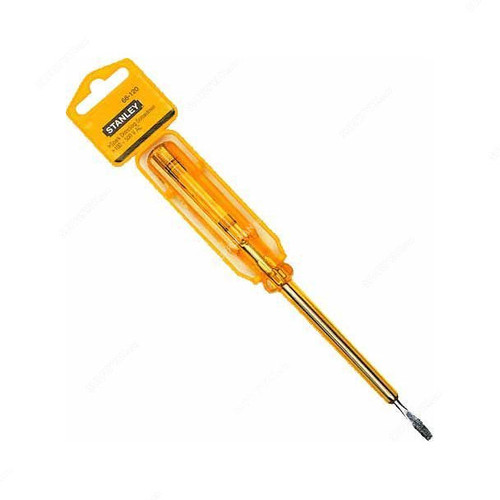 Stanley Voltage Testing Screwdriver, 66-120, 100-500VAC