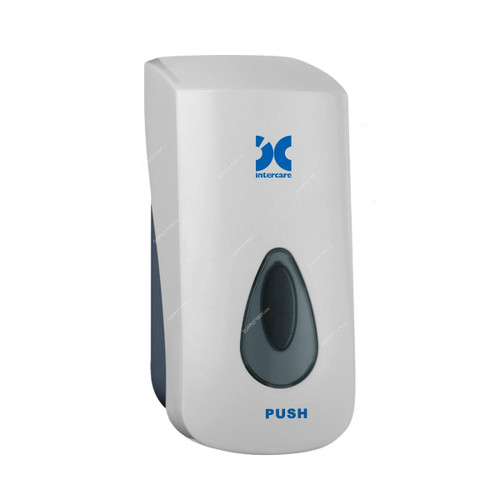 Intercare Manual Foam Soap Dispenser, 1000ML, Silver