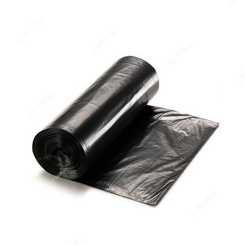 Garbage Bag, 54CM Width x 60CM Length, Black 1.42 Kg, 2 Rolls/Pack