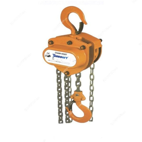 Turbolift Chain Hoist, 619-5A, 6 Mtrs Chain Length, 5 Ton Weight Capacity