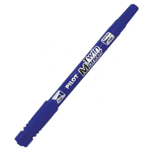 Pilot Twin Marker, SCATM-L, 0.8MM Tip Size, Blue