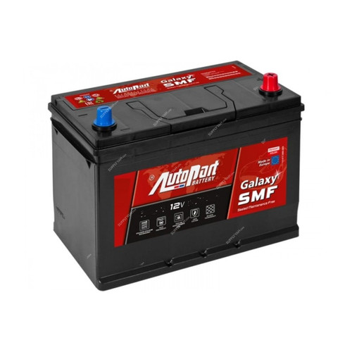 Autopart Galaxy Starter Battery, 57412-SMF, DIN, 12V, 75Ah, 720A