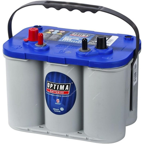 Optima BlueTop Spiralcell AGM Starter Battery, BT-DC-4-2, 12V, 55Ah, 765A