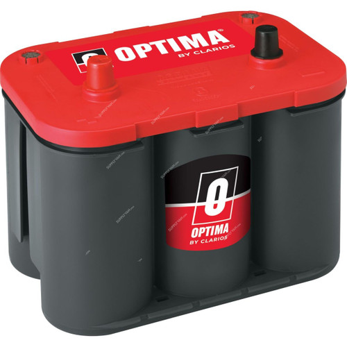 Optima RedTop Spiralcell AGM Starter Battery, RTS-4-2, 12V, 50Ah, 815A