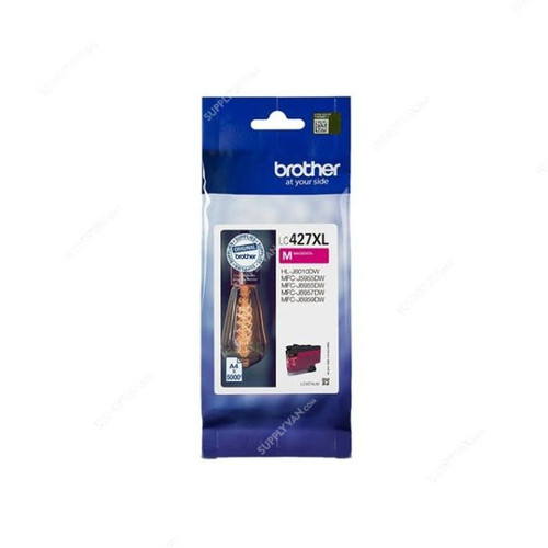 Brother Original High Yield Ink Cartridge, LC427XL, 5000 Pages, Magenta