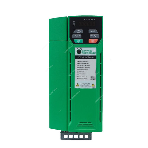 Control Techniques General Purpose Low Voltage AC Drive, C200-04400170A, 7.5kW, 3 Phase, 380-480VAC