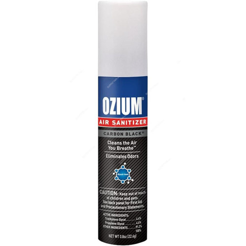 Ozium Air Sanitizer and Odor Eliminator, OZM-26, Carbon Black, 3.5 Oz