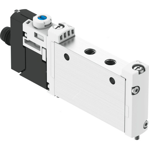 Festo 5/2 Way Monostable Solenoid Valve, 572634, IP65, 10MM, 24VDC, 2.5-8 Bar, 220 Ltr/Min Flow Rate