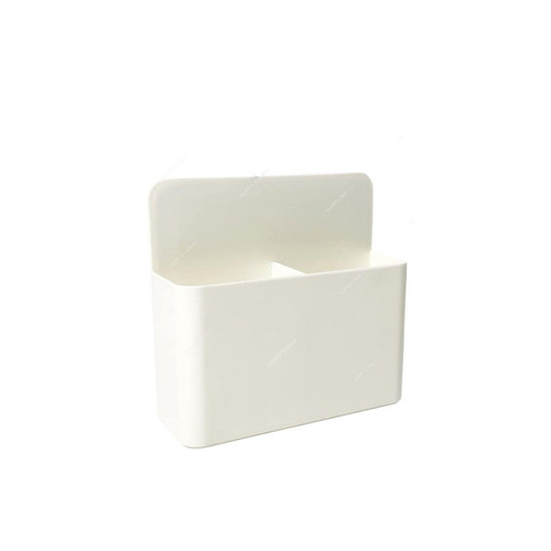 Kienai Wall Mounted Magnetic Dry Erase Marker Holder, ‎AC-205, ABS, 9CM Height x 5CM Width x 9CM Depth, Ivory