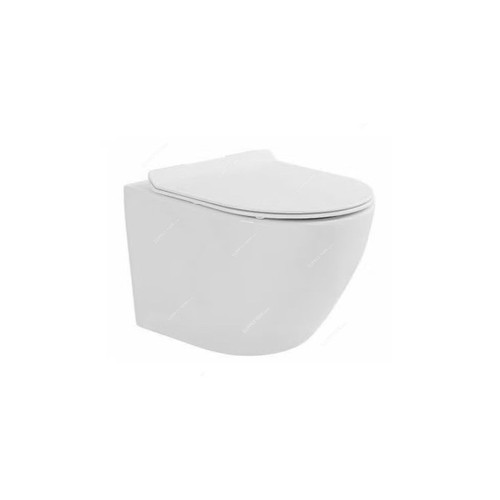 Sonet P-Trap Wall Hung Water Closet, 3060, Arc, Ceramic, 36CM Height x 53CM Width x 36CM Length, White