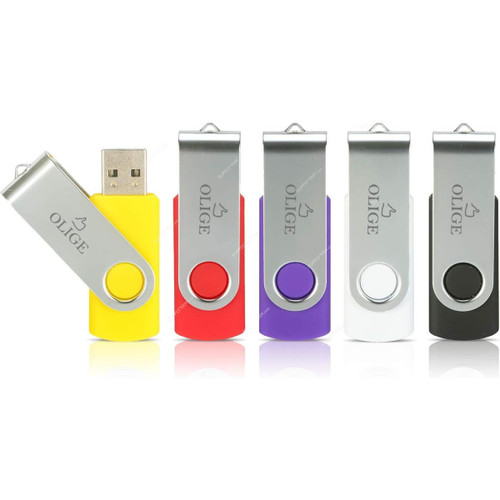 Olige Flash Drive, U006, USB 2.0, 8GB, 5 Pcs/Set