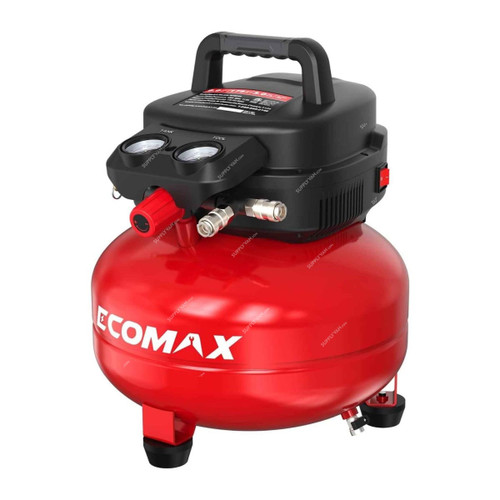 Ecomax Oil Free Air Compressor, ALT-0212381, 1400W, 8-10 Bar, 23 Ltrs Tank Capacity