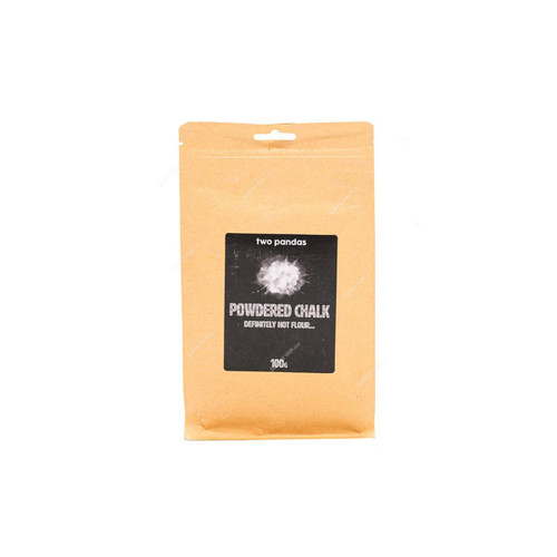 Two Pandas Powdered Chalk, 100GM, White