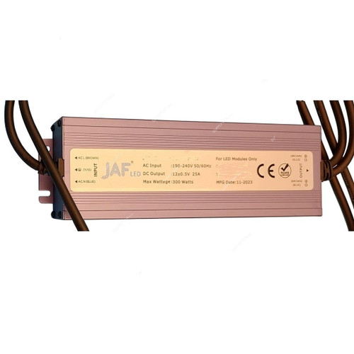 Jaf Litex LED Driver, LTX-DR12-300-IP54, 300W, 12V