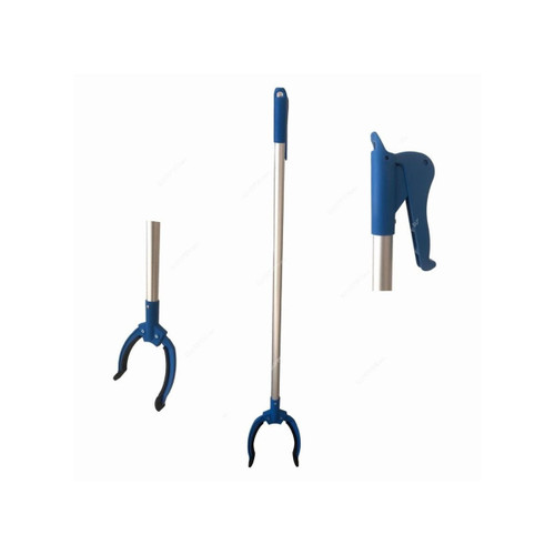 Akc Trash Nipper, SC07, Aluminum, 90CM Length, Blue/Silver Akc Trash Nipper, SC07, Aluminum, 90CM Length, Blue/Silver