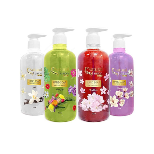 Natural Fusion Skin Care Exclusive Liquid Foaming Hand Soap, 500ML, 4 Pcs/Pack Natural Fusion Skin Care Exclusive Liquid Foaming Hand Soap, 500ML, 4 Pcs/Pack