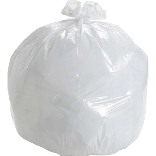 Swish Garbage Bag, 15 Gallon, 50CM Width x 60CM Length, White, 200 Pcs/Pack