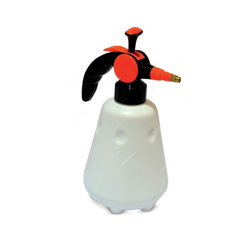 Akc Pressure Spray Bottle, SX04, Plastic, 1.5 Ltrs, White/Black