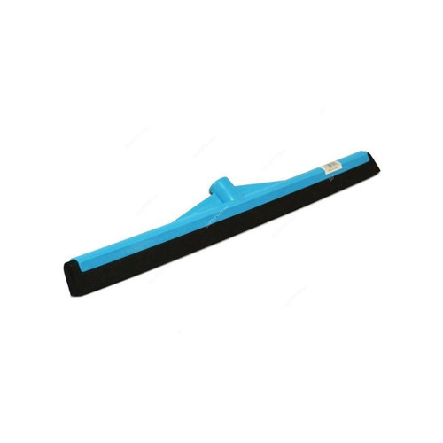 Akc Heavy Duty Floor Wiper With 130CM Metallic Handle, WP17B+BH05B, Plastic, 45CM, Blue