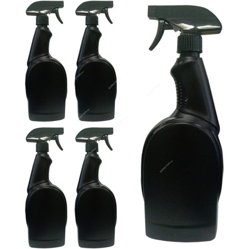 Swish Super Spray Bottle, HDPE, 800ML, Black, 5 Pcs/Pack
