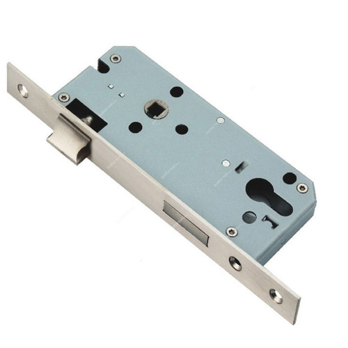 Dorfit Euro Profile Sash Lock, DTML026-7085, Stainless Steel, 70MM Backset Size, Satin