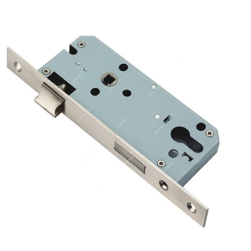 Dorfit Euro Profile Sash Lock, DTML026-6085, Stainless Steel, 60MM Backset Size, Satin