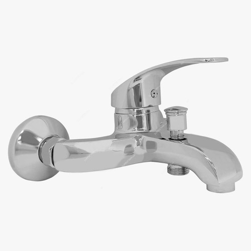Cavil Wall Mounted Bath Shower Mixer Tap, CSBF-A504-UTH, Brass, Chrome
