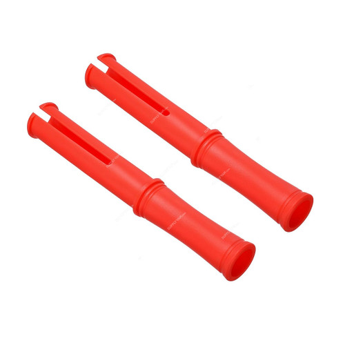 Stretch Wrap Dispenser, Plastic, 35-38MM Core Dia, 260MM Length, Red