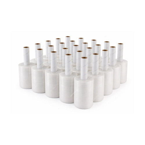 Stretch Flim, Polyethylene, 600GM Core, 10CM Width, Clear, 23 Pcs/Carton