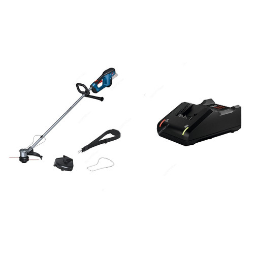 Bosch Cordless Grass Trimmer, GRT-18V-33, 1x 5.0Ah Battery, 1x 18V Charger