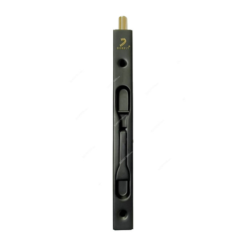 Dorfit Lever Action Flush Bolt, DTDB008-200-MB, Stainless Steel, 19MM Width x 200MM Length, Matte Black Finish