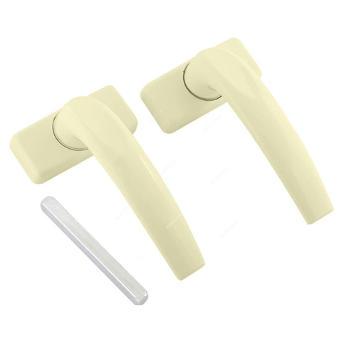Dorfit Powder Coated Door Handle, DTADH224-BG, Aluminium, Beige