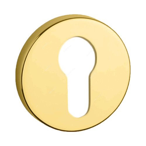 Dorfit Euro Profile Key Hole, DTES001-GP, Stainless Steel, Gold Plated Finish