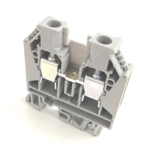 Auspicious Din Rail Mount Terminal Connector, ATB10, 600V, 60A, 10 SQ.MM, Grey