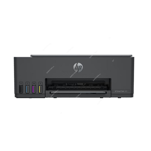 HP Smart Tank 581 All In One Inkjet Printer, 4A8D4A, 4800 x 1200 DPI, 100 Sheets Capacity, Black