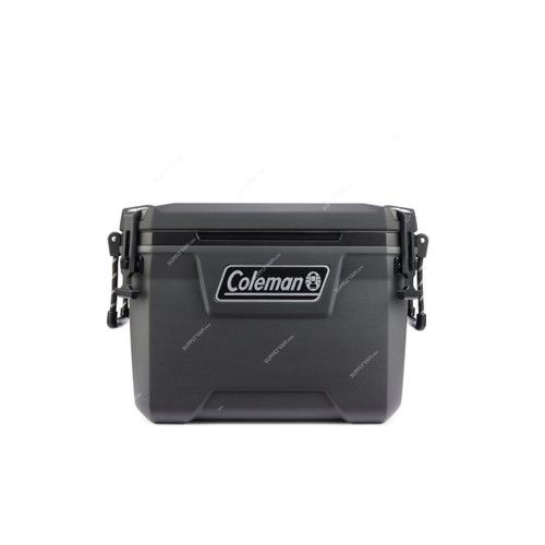 Coleman Cooler Box, 2193725, Convoy, Polyurethane, 53 Ltrs Capacity, Grey