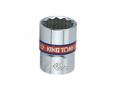 Kingtony Standard Socket, 233008S, 1/4 Inch