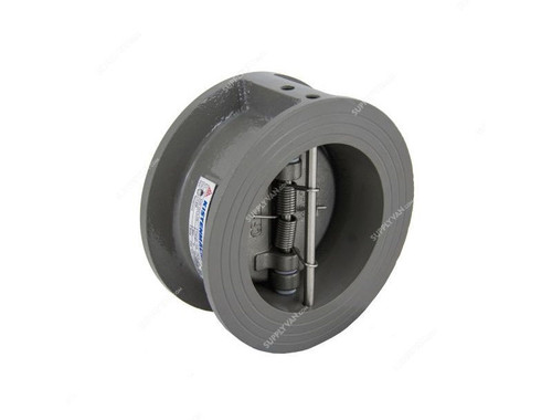 Kistenmacher Dual Wafer Type Check Valve, EGK-DPCV-DN65-A150, 2.5 Inch, CI, 220psi