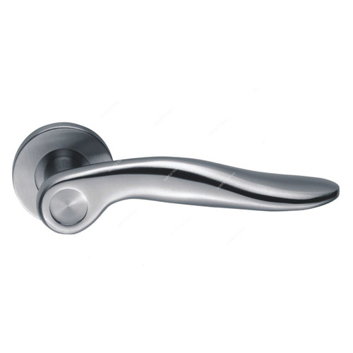 Dorfit Solid Mortise Rose Lever Handle, DTSH025, SS, Satin