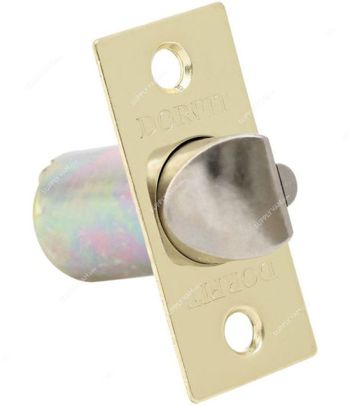 Dorfit Latch, 70mm, Polished Brass