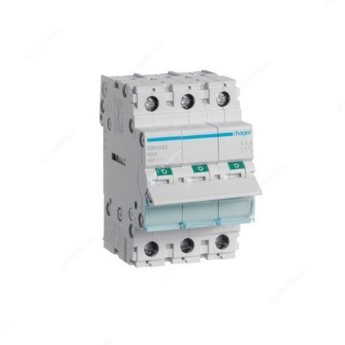 Hager Switch Disconnector, SBN364, 3P, 63A