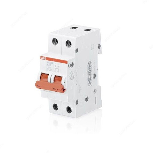 Abb Switch Disconnector, SHD202-63, 2P, 63A