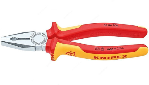 Knipex Combination Plier, 306200, 200MM