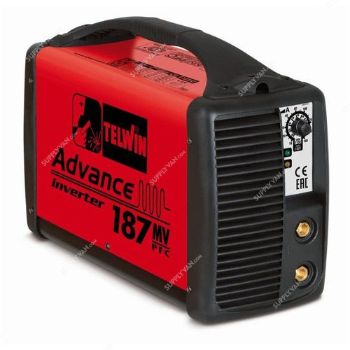Telwin Advance 187 MV/PFC MMA/TIG Welding Machine, 816009, 1 Phase, IP23, 200-240V
