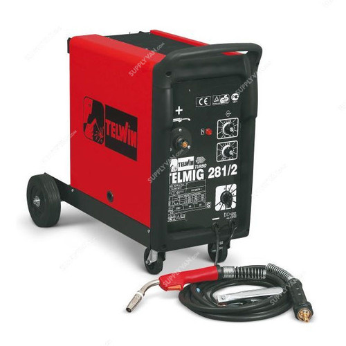 Telwin Telmig 281/2 Electrode Welding Machine, 820099, 1 Phase, IP22, 230V Telwin Telmig 281/2 Electrode Welding Machine, 820099, 1 Phase, IP22, 230V